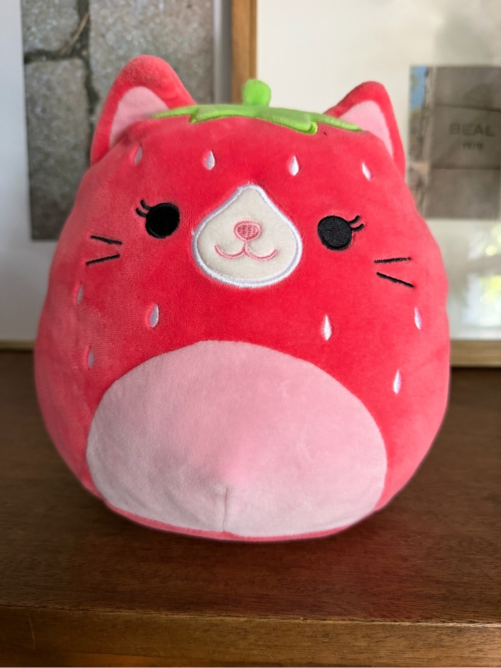 Squishmallows Olma the Strawberry Cat 8"